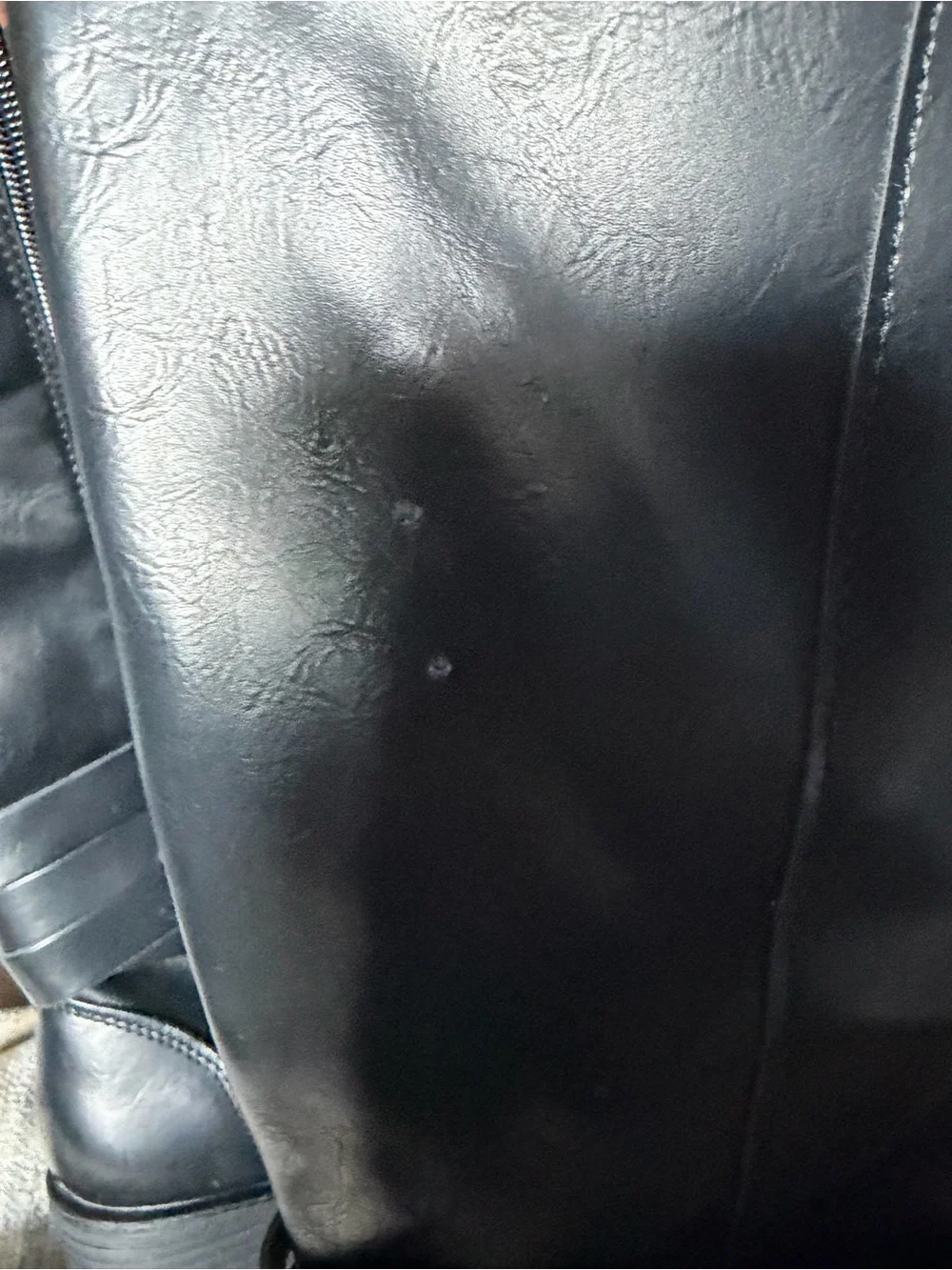 St. John's Bay Black and Brown Over-the-Knee Riding Boots